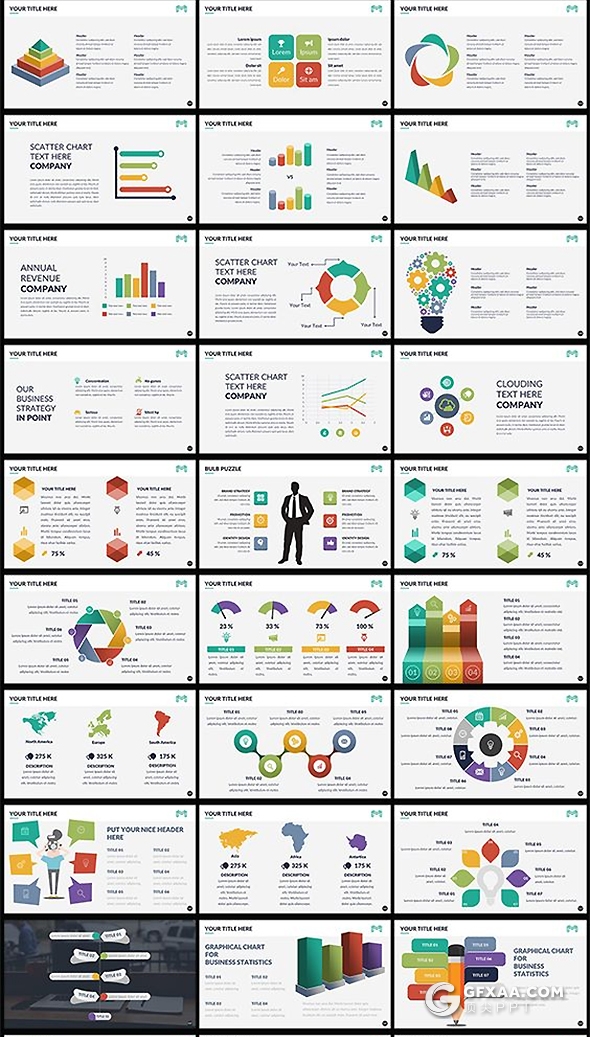 470多页欧美高端商务多用途keynote模板 信息图形插画国外keynote模板 - 顶尖PPT