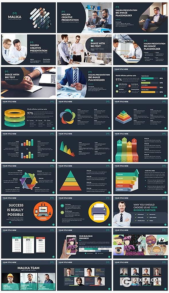 470多页欧美高端商务多用途keynote模板 信息图形插画国外keynote模板 - 顶尖PPT