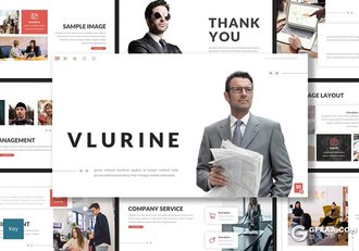 30页国外简约商务风格企业年终汇报总结计划keynote模板 - 顶尖PPT