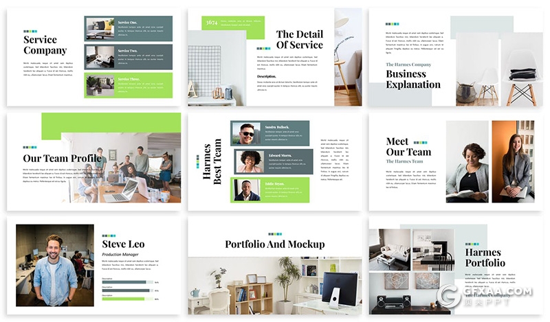 30页室内装饰公司工作规划年终总结PPT模板 - 顶尖PPT