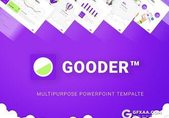 60多页国外精美设计效果企业商业商务通用PPT模板 - 顶尖PPT