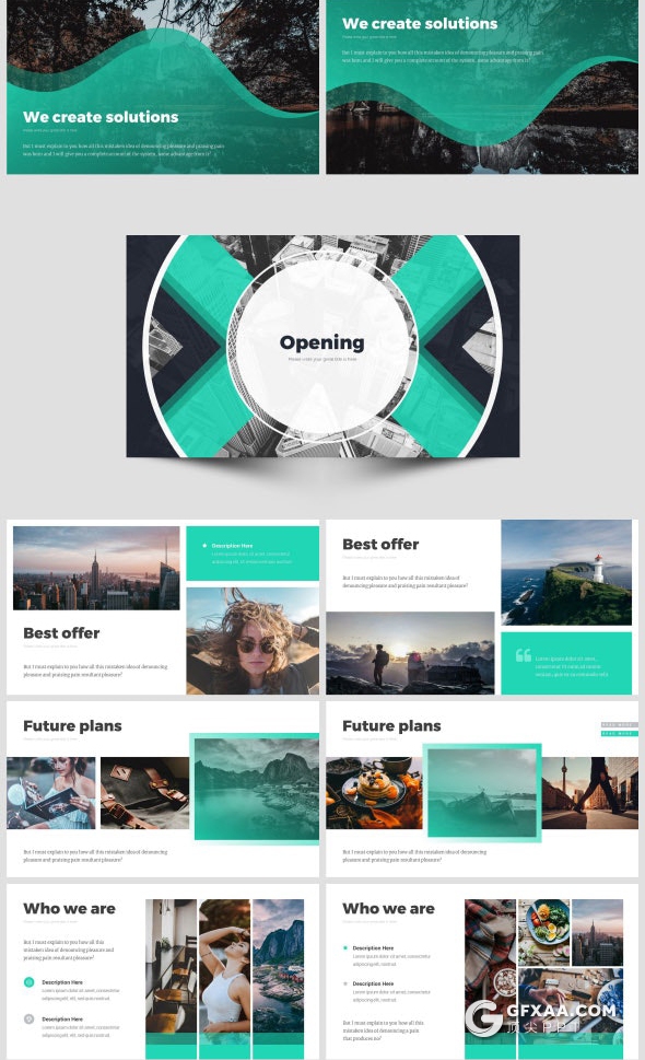 538页精动画商务图形设计世界各国地图商业插画欧美高端PPT模板 - 顶尖PPT