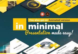 542页国外高端商务风格PPT模板企业介绍数据图形地图欧美动画PPT - 顶尖PPT