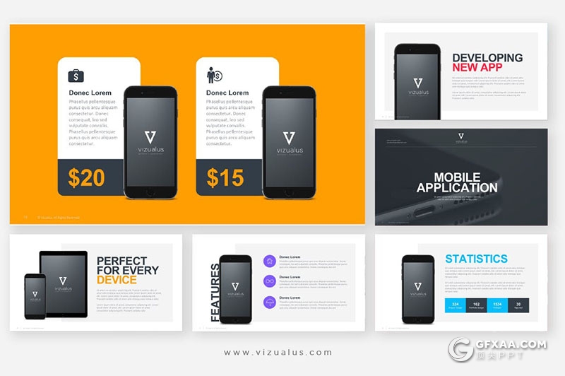 60多页产品展示推广企业数据分析报告keynote模板 - 顶尖PPT