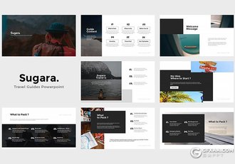 100页国外简约设计风格keynote模板 - 顶尖PPT
