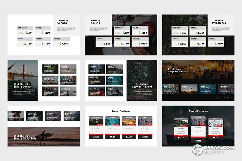 100页国外简约设计风格keynote模板 - 顶尖PPT
