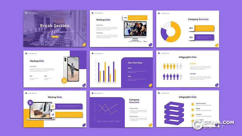 33页企业商务工作总结项目会议项目计划讨论Google slides模板 - 顶尖PPT