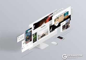 100页国外简约文艺风格时尚图片展示PPT模板 - 顶尖PPT