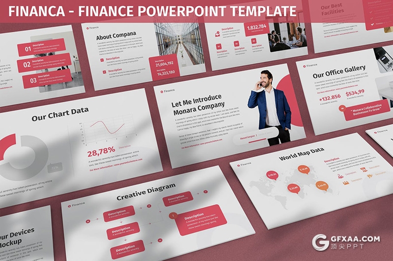 30页公司简介公司营销年终总结PPT模板 - 顶尖PPT