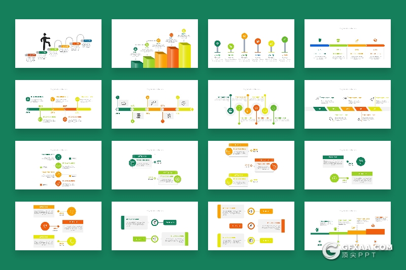 255页PPT可编辑商务数据图形大合集 - 顶尖PPT