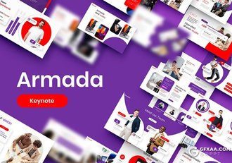 39页微立体风格年终工作总结新年计划keynote模板 - 顶尖PPT