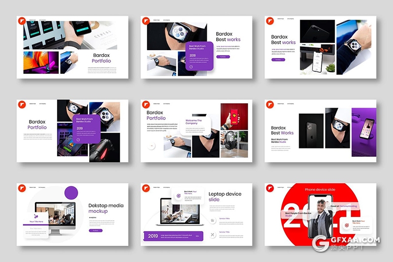 39页微立体风格国外商务会议企业计划总结keynote模板 - 顶尖PPT