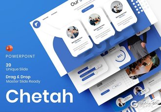 39页微立体商业公司介绍年终工作总结国外PPT模板 - 顶尖PPT