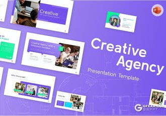 81页创意机构年终工作汇报项目合作展示PPT模板 - 顶尖PPT