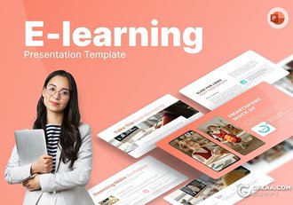 81页微立体设计风格国外教育培训主题PPT模板 - 顶尖PPT