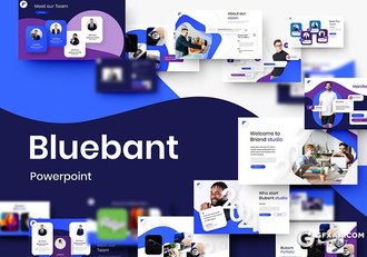 39页国外精美微立体设计风格商务通用PPT模板 - 顶尖PPT