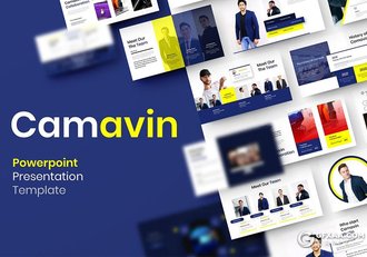 39页商业团队项目合作团队展示PPT模板 - 顶尖PPT