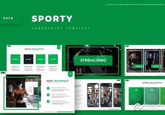 30页体育锻炼强身健体健身主题PPT模板 - 顶尖PPT