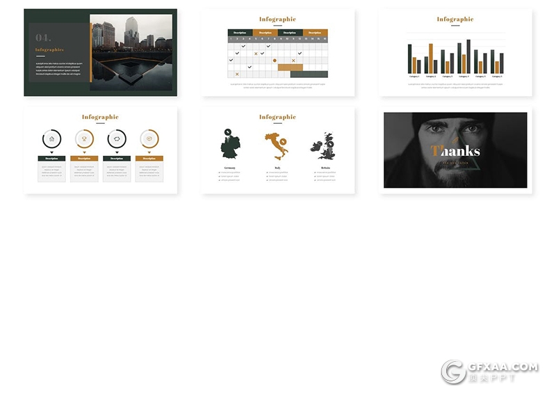 30页国外扁平化汽车展示主题PPT模板 - 顶尖PPT