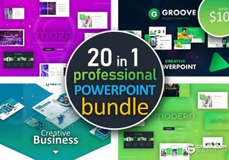 20套国外优秀PPT设计精美商务多用途PPT模板合集 - 顶尖PPT