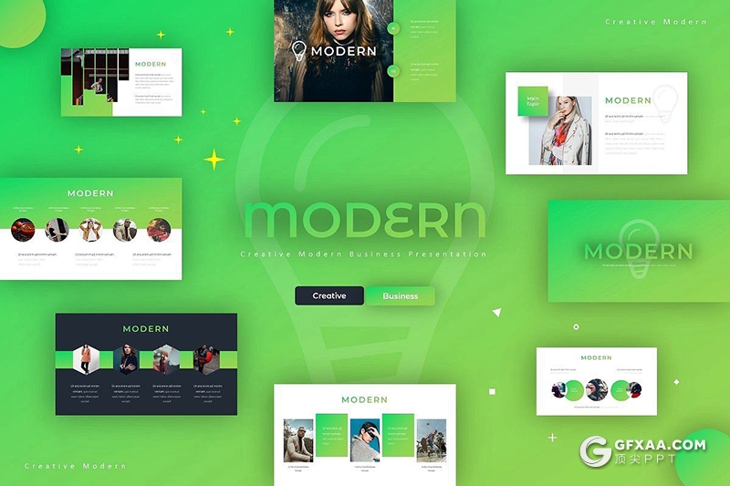 20套国外优秀PPT设计精美商务多用途PPT模板合集 - 顶尖PPT