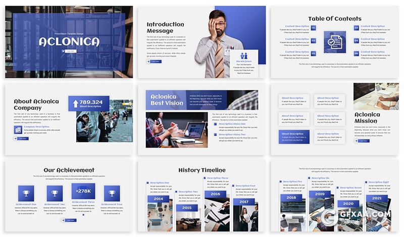 30页商业合作企业团队介绍项目合作国外商务PPT/KEY/GSL模板 - 顶尖PPT