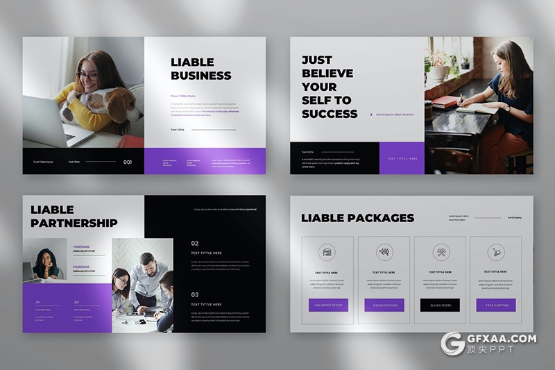 30页商务项目合作企业报表企业简介PPT模板 - 顶尖PPT