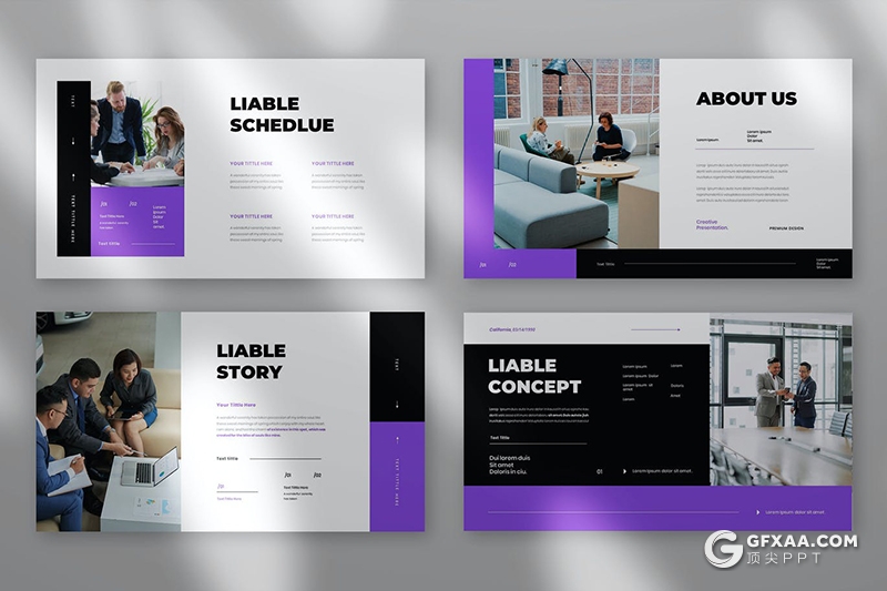 30页商务项目合作企业报表企业简介PPT模板 - 顶尖PPT