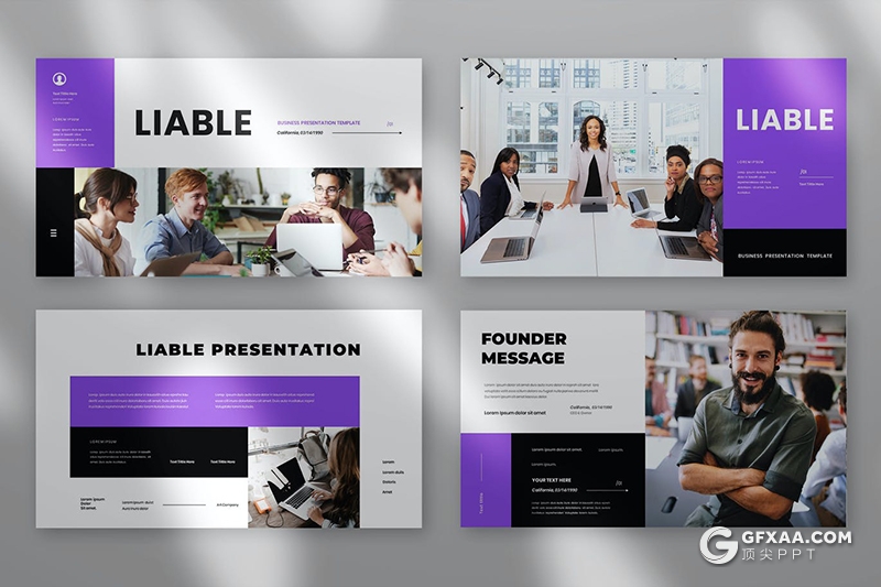 30页商务项目合作企业报表企业简介PPT模板 - 顶尖PPT