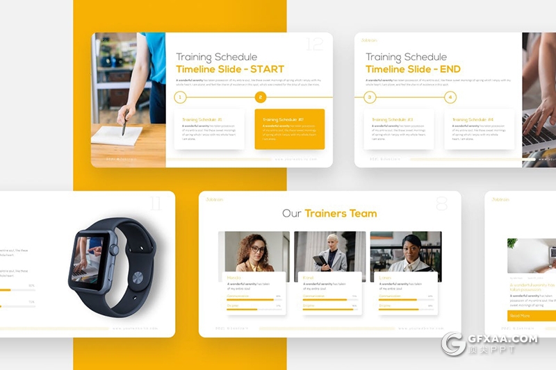 27页国外商务风格商业培训主题PPT模板 - 顶尖PPT