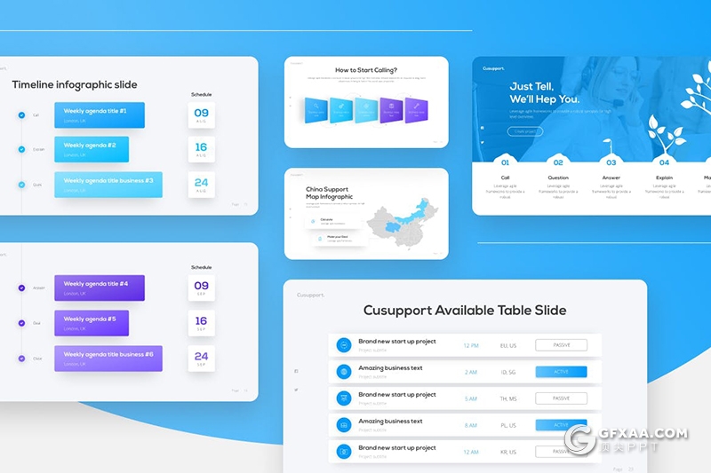 25页商业演讲项目合作洽谈国外商务PPT模板 - 顶尖PPT