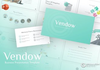 30页国外商务风格企业工作汇报工作计划PPT模板 - 顶尖PPT