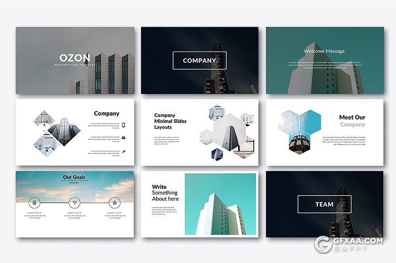 3套极简风格国外商务通用简约风格keynote模板合集 - 顶尖PPT