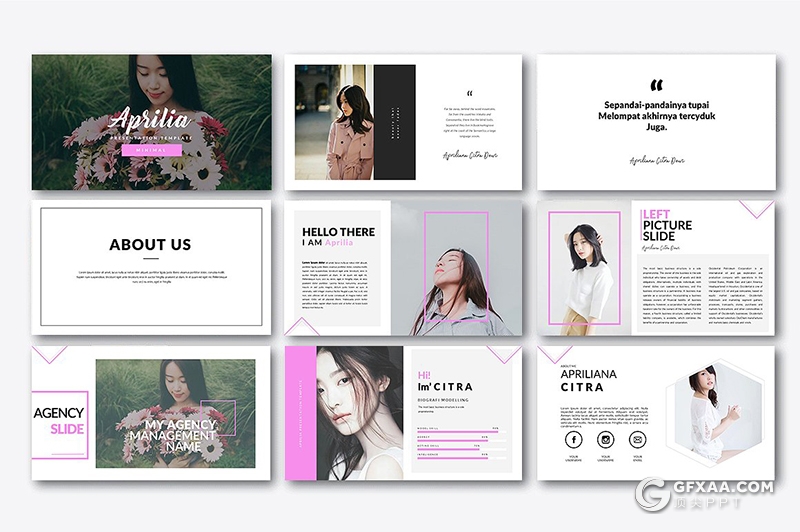 3套极简风格国外商务通用简约风格keynote模板合集 - 顶尖PPT