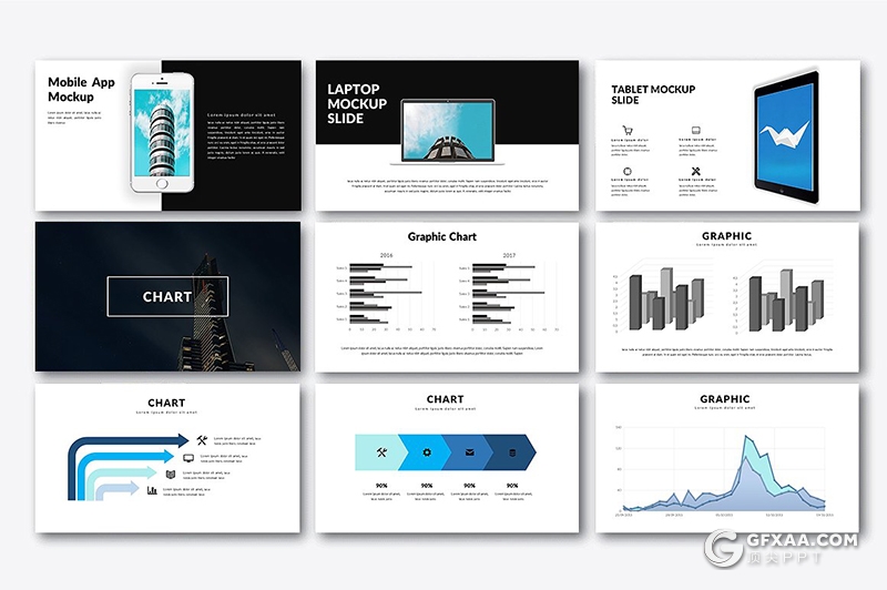 3套极简风格国外商务通用简约风格keynote模板合集 - 顶尖PPT