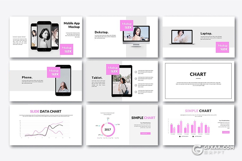 3套极简风格国外商务通用简约风格keynote模板合集 - 顶尖PPT