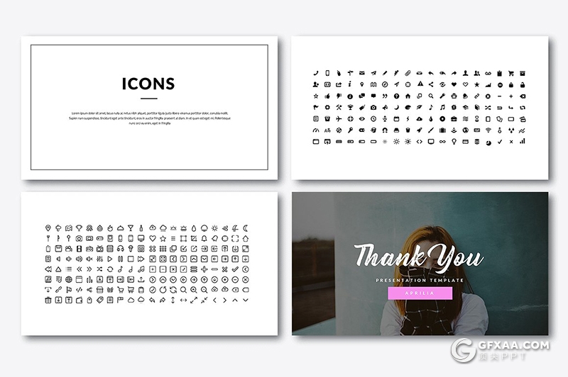 3套极简风格国外商务通用简约风格keynote模板合集 - 顶尖PPT