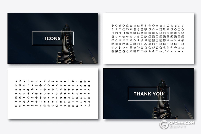 3套极简风格国外商务通用简约风格keynote模板合集 - 顶尖PPT