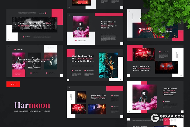 30页演唱会活动现场规划音乐节活动策划PPT模板 - 顶尖PPT