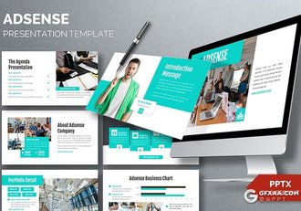 30页国外扁平化商务通用PPT模板 - 顶尖PPT