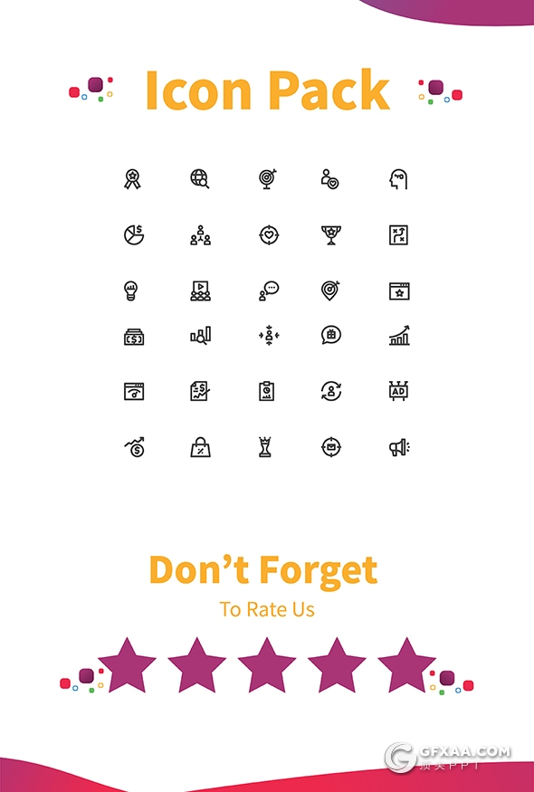 77页国外精美动画配色商业规划营销主题PPT模板 - 顶尖PPT