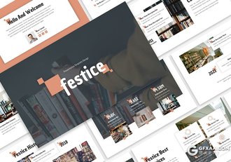 30页国外商务商业多用途PPT keynote Gslides模板 - 顶尖PPT