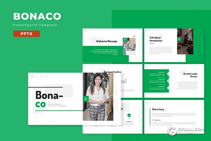 30页国外扁平化项目合作团队介绍通用商业国外PPT模板 - 顶尖PPT