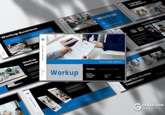 30页国外商业企业合作年终汇报项目会议PPT模板 - 顶尖PPT