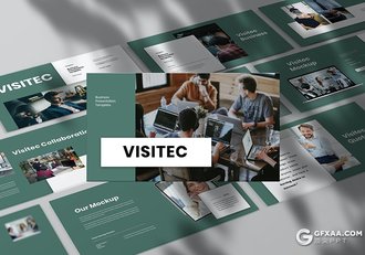 30页扁平化国外商业企业项目合作工作总结计划PPT模板 - 顶尖PPT