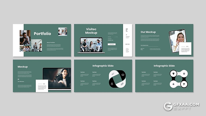 30页扁平化国外商业企业项目合作工作总结计划PPT模板 - 顶尖PPT