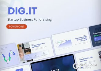 45页国外精美设计创业融资投资计划PPT模板 - 顶尖PPT