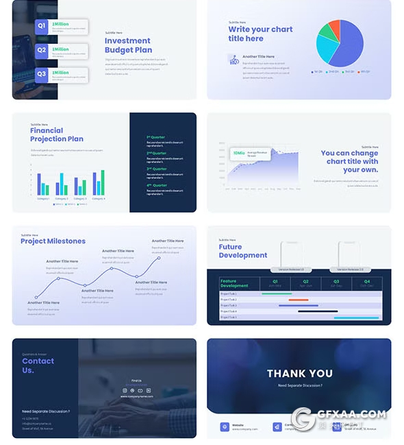 45页国外精美设计创业融资投资计划PPT模板 - 顶尖PPT