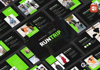 30页极简街头服饰运动服装品牌展示介绍PPT模板 - 顶尖PPT