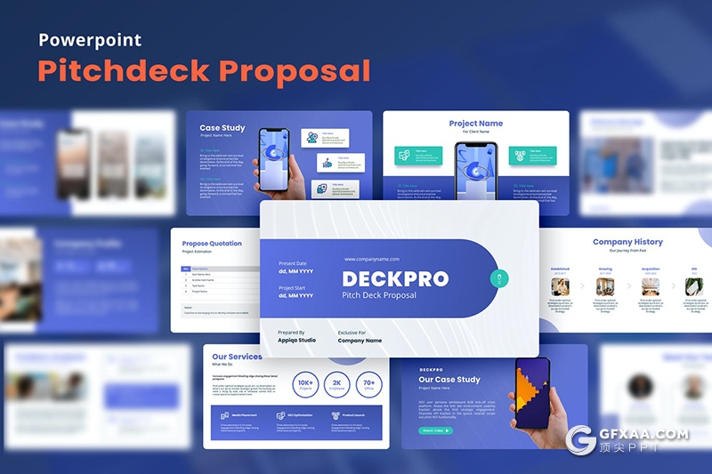 45页国外商业公司介绍集团组织架构工作计划总结PPT模板 - 顶尖PPT